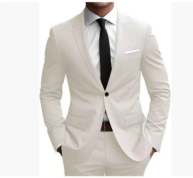 Two-piece Wedding Dinner Suit Jacket