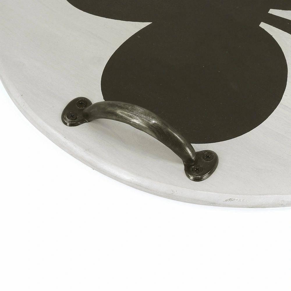 Clubs of Cards Wooden Tray with Handle -