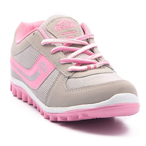 ASIAN Women's Cute Sports Running Shoes,Walking, Gym Casual Sneaker Lace-Up Shoes for Girl's