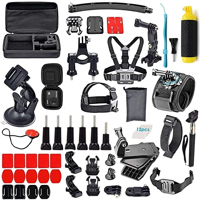 Adofys 61 in 1 Action Camera Accessories Kit Compatible for GoPro