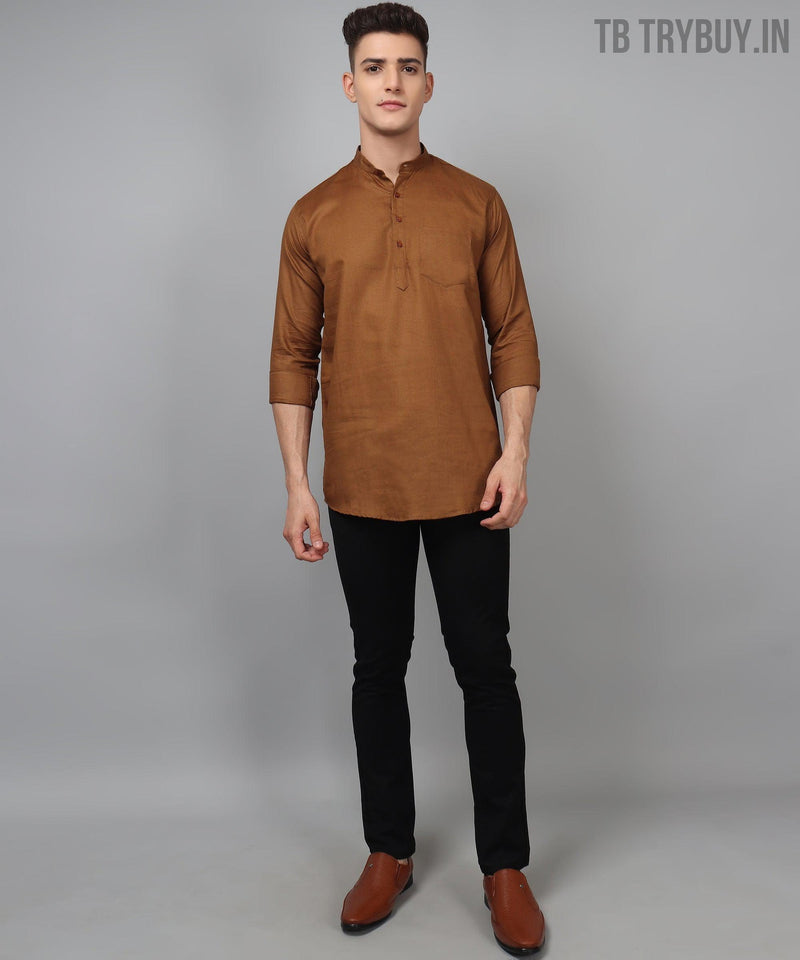 Luxe  Premium Fashionable Cotton Ethnic Kurta for Men